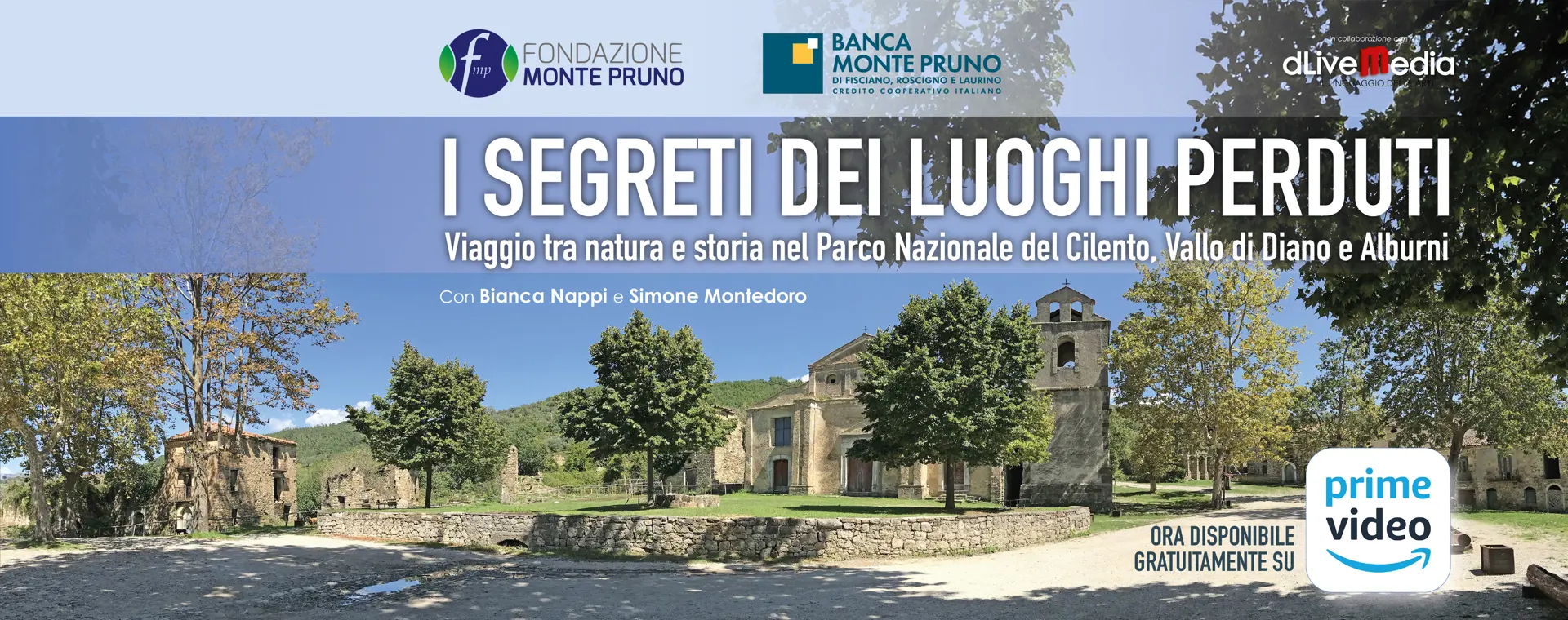 È online su Prime Video il Docufilm “I Segreti dei Luoghi perduti